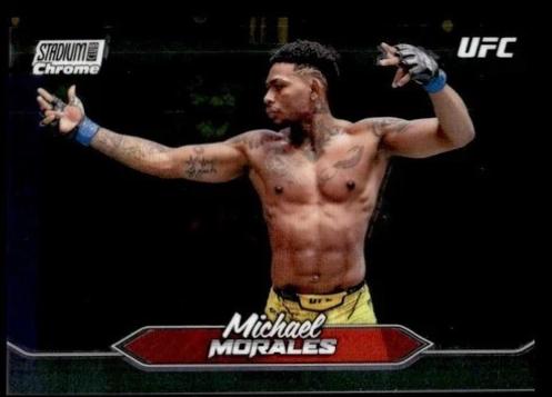 Michael Morales 2025 Topps Stadium Club UFC Base #151 Black