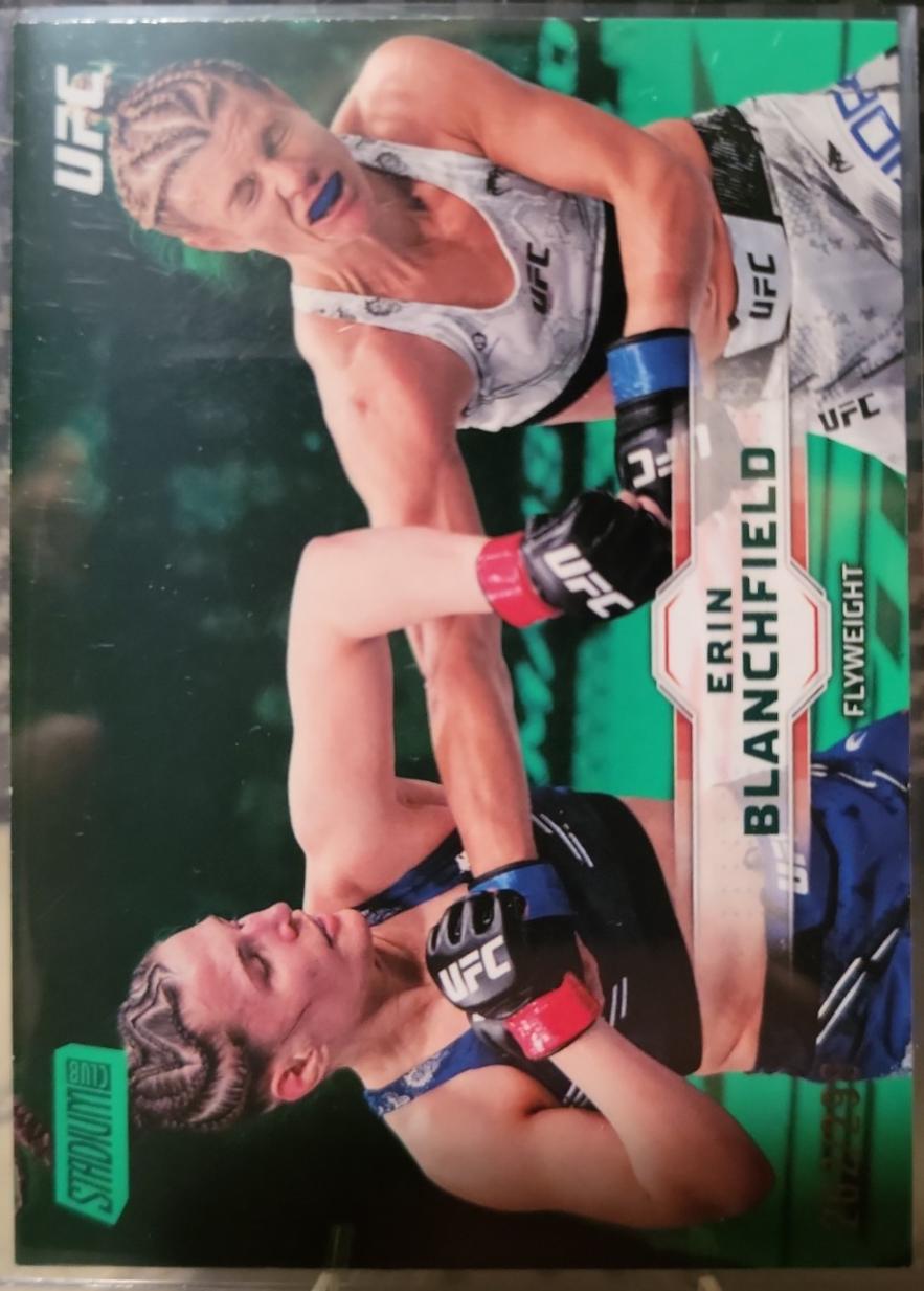 Erin Blanchfield 2026 Topps Stadium Club UFC Base #61 Green
