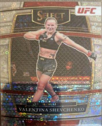 Valentina Shevchenko 2022 Panini Select UFC Concourse #67 Disco
