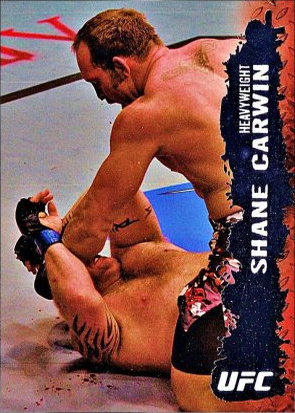 Shane Carwin 2009 Topps UFC Round 2 Base #11 Silver