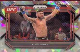 Alex Perez 2023 Panini Prizm UFC Base #26 Ice