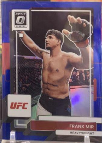 Frank Mir 2023 Panini Donruss Optic UFC Base #22 Blue
