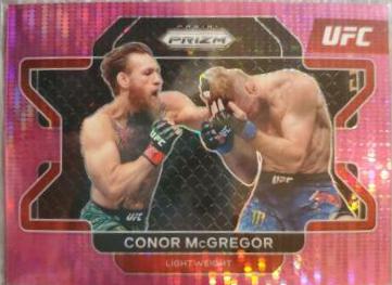 Conor McGregor 2022 Panini Prizm UFC Base #39 Pink Pulsar