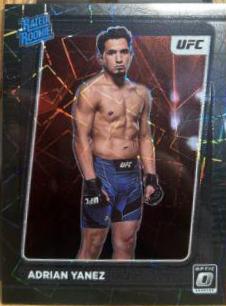 Adrian Yanez 2022 Panini Donruss Optic UFC Base #105 Black Pandora