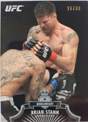 Brian Stann 2012 Topps UFC Bloodlines Base #37 Black