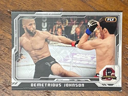 Demetrious Johnson 2014 Topps UFC Champions Base #156 Black