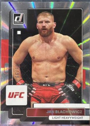 Jan Błachowicz 2023 Panini Donruss UFC Base #162 Laser