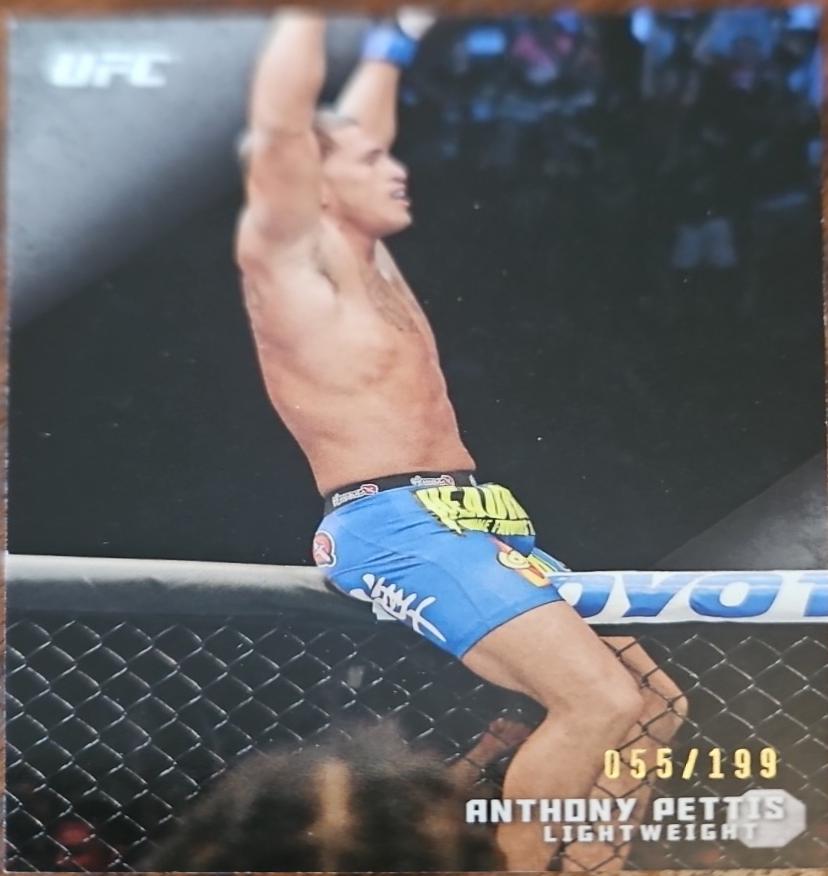 Anthony Pettis 2015 Topps UFC Knockout Base #47 Silver