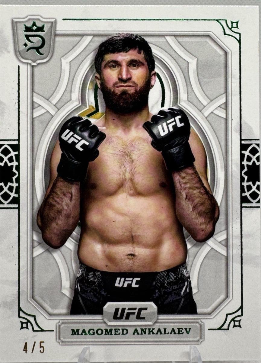 Magomed Ankalaev 2024 Topps Royalty UFC Base #78 Green