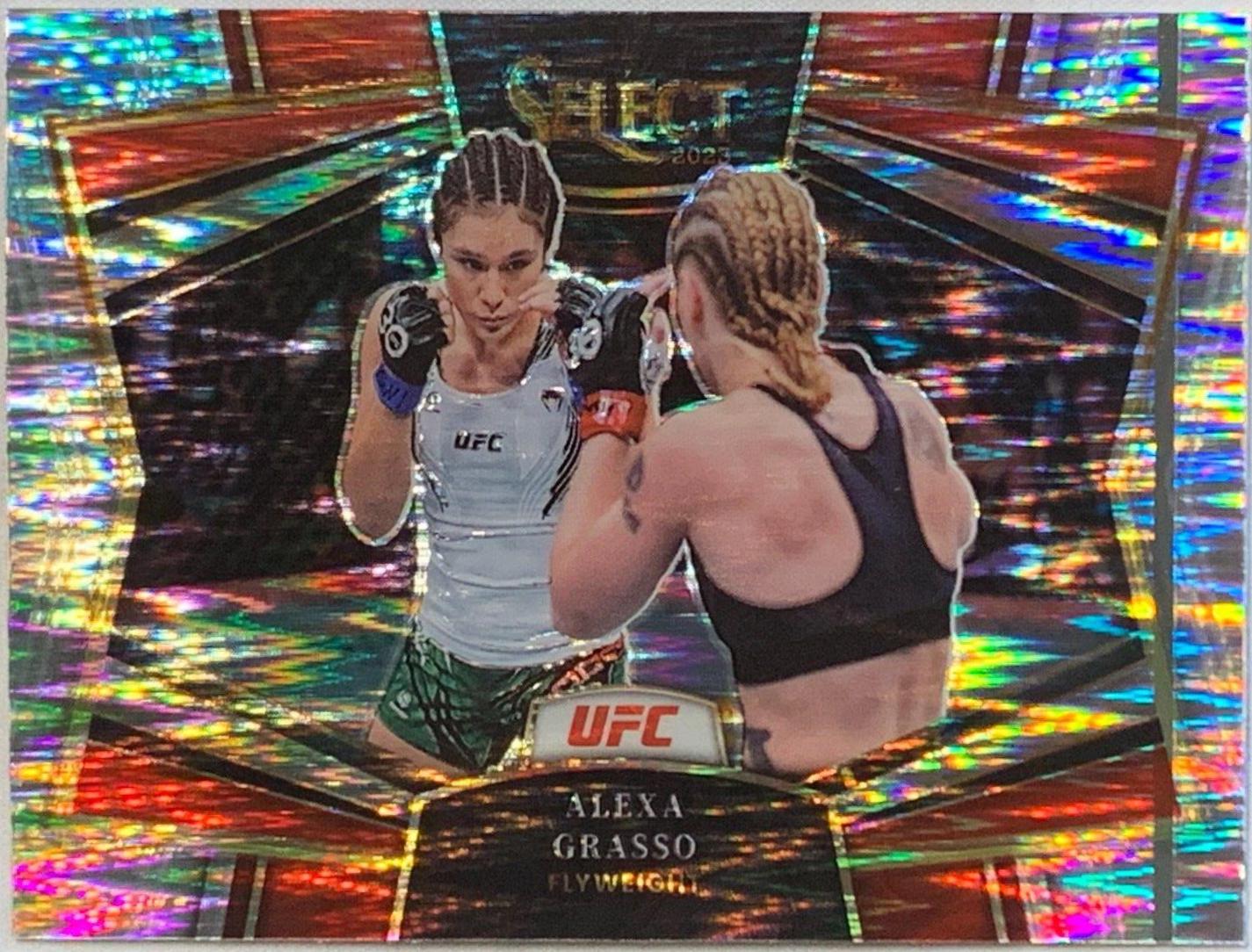 Alexa Grasso 2023 Panini Select UFC Snapshots #24 Flash