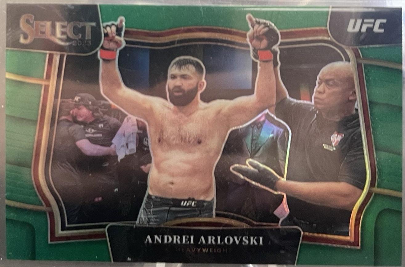 Andrei Arlovski 2023 Panini Select UFC Octagonside #234 Green
