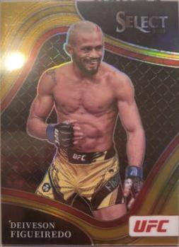 Deiveson Figueiredo 2022 Panini Select UFC Octagonside #293 Gold