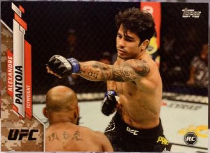 Alexandre Pantoja 2020 Topps UFC Base #93 Camo