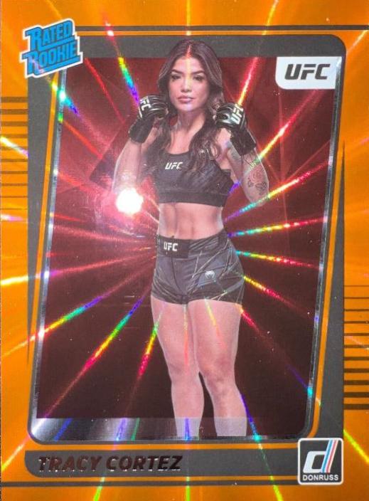 Tracy Cortez 2022 Panini Donruss UFC Base #210 Orange