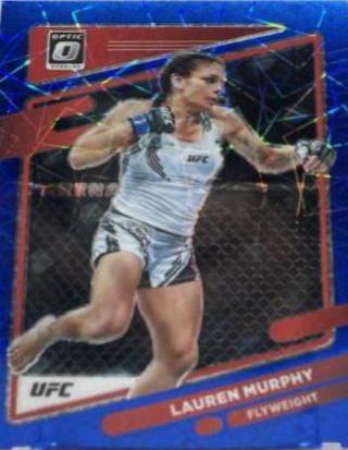 Lauren Murphy 2022 Panini Donruss Optic UFC Base #71 Blue Velocity