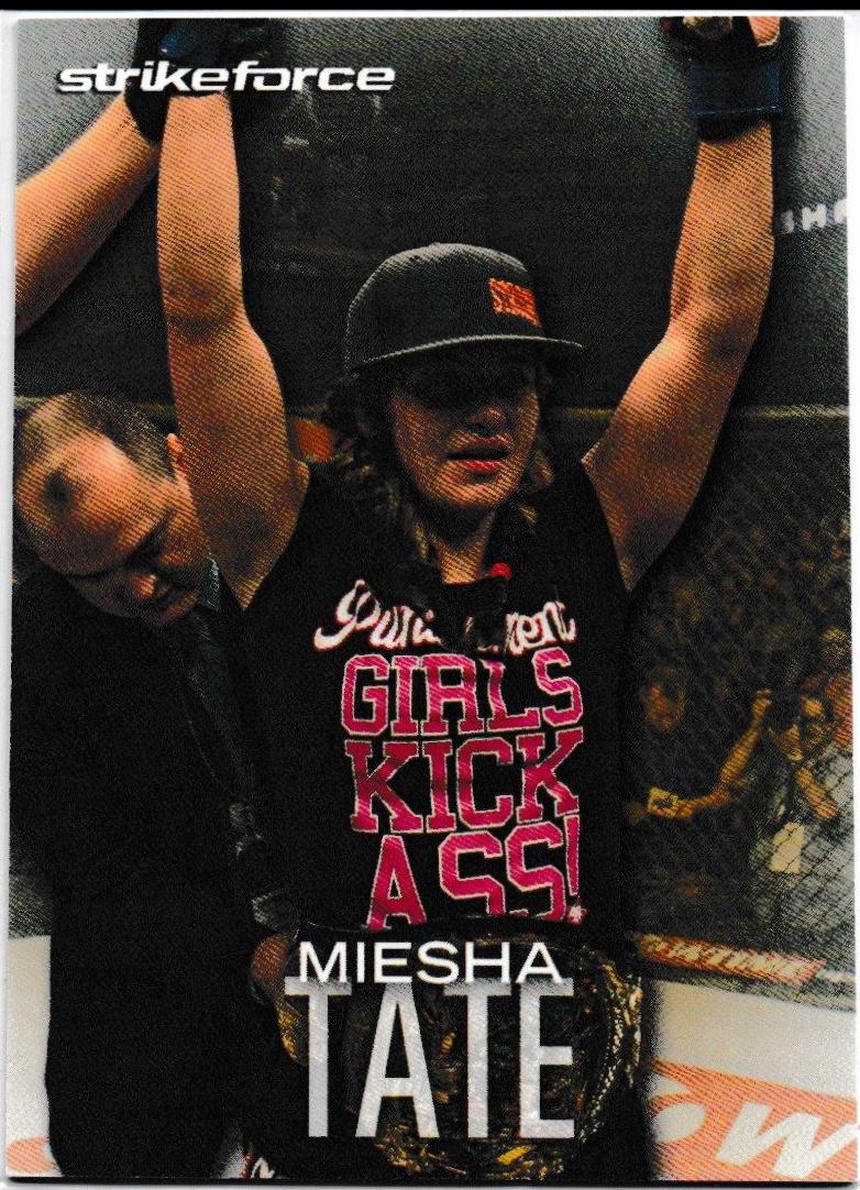 Miesha Tate 2012 Topps UFC Knockout Base #32 Gold