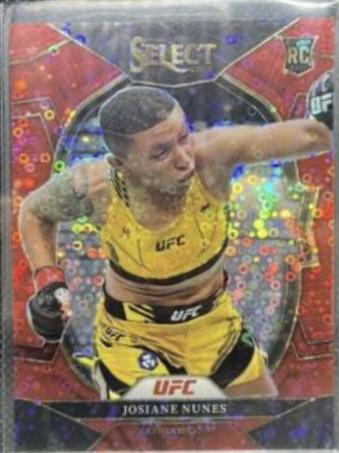 Josiane Nunes 2023 Panini Select UFC Concourse #17 Red Disco