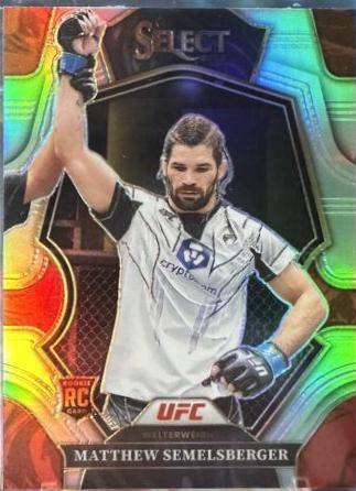 Matthew Semelsberger 2023 Panini Select UFC Premier Level #127 Silver