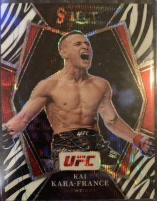 Kai Kara-France 2022 Panini Select UFC Premier Level #112 Zebra