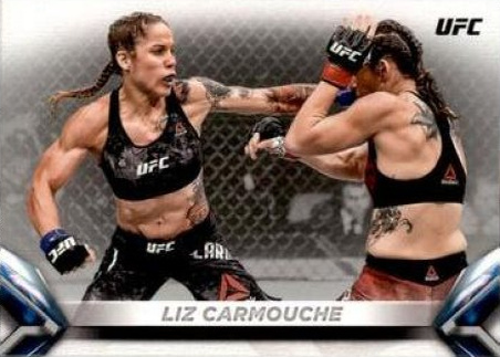 Liz Carmouche 2018 Topps UFC Knockout Base #79 Red