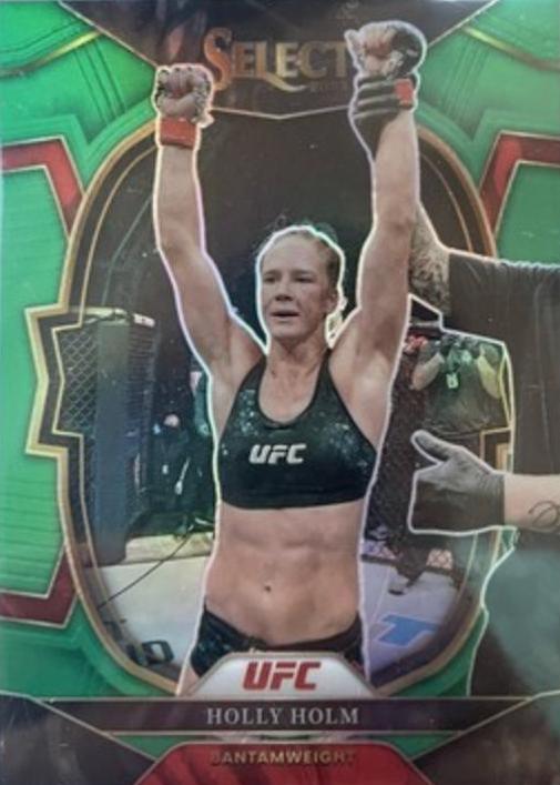 Holly Holm 2023 Panini Select UFC Concourse #44 Green