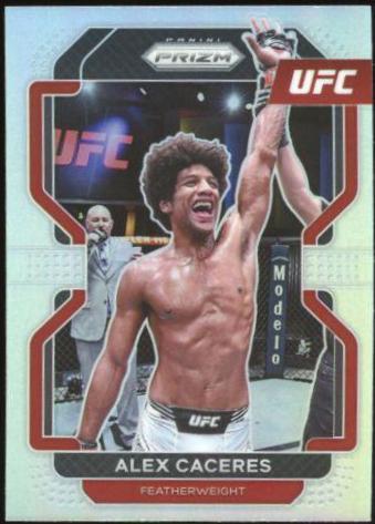 Alex Caceres 2022 Panini Prizm UFC Base #117 Silver