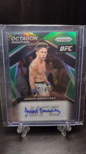 Joseph Benavidez 2021 Panini Prizm UFC Octagon Signatures #10 Green