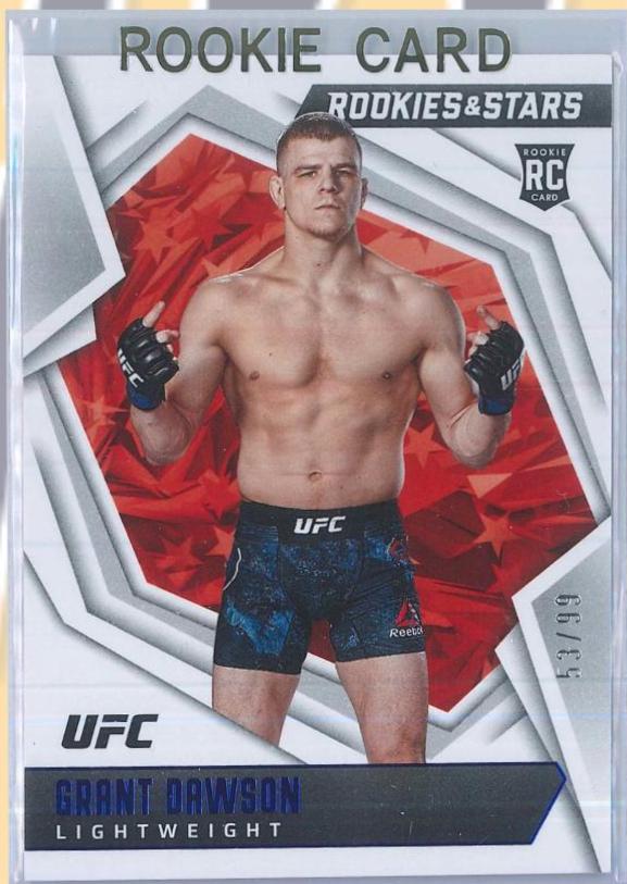 Grant Dawson 2022 Panini Chronicles UFC Base Rookies and Stars #188 Blue
