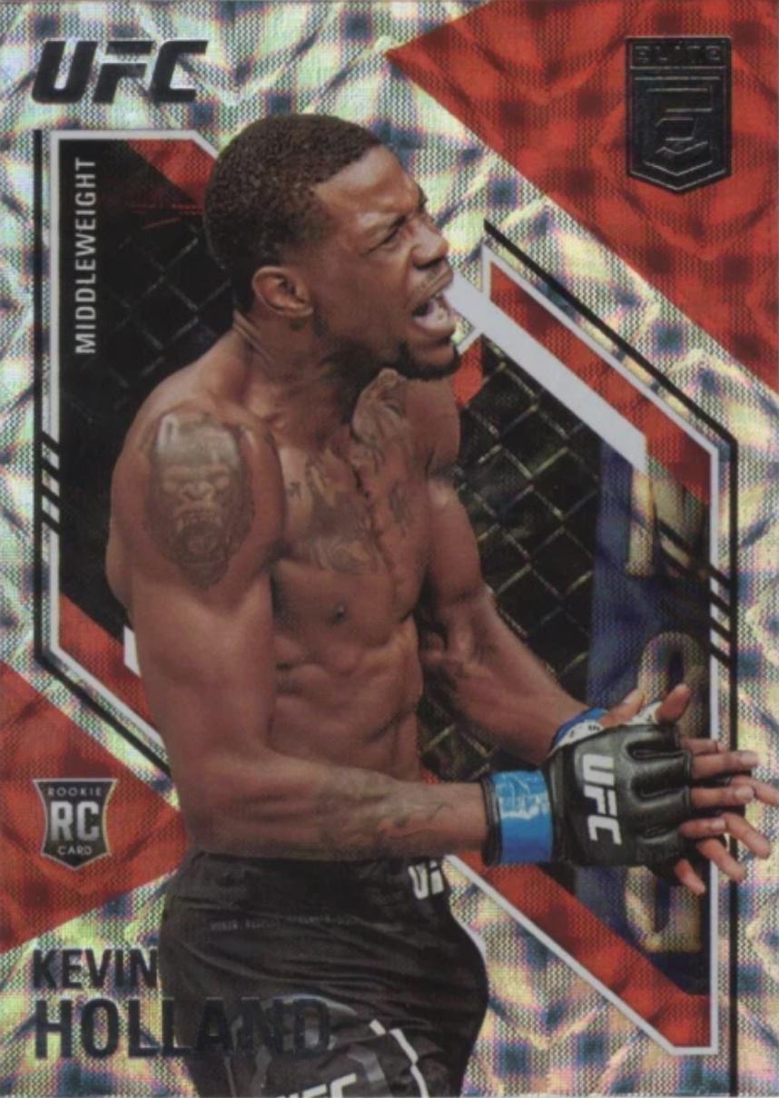 Kevin Holland 2021 Panini Chronicles UFC Base Elite #154 Asia