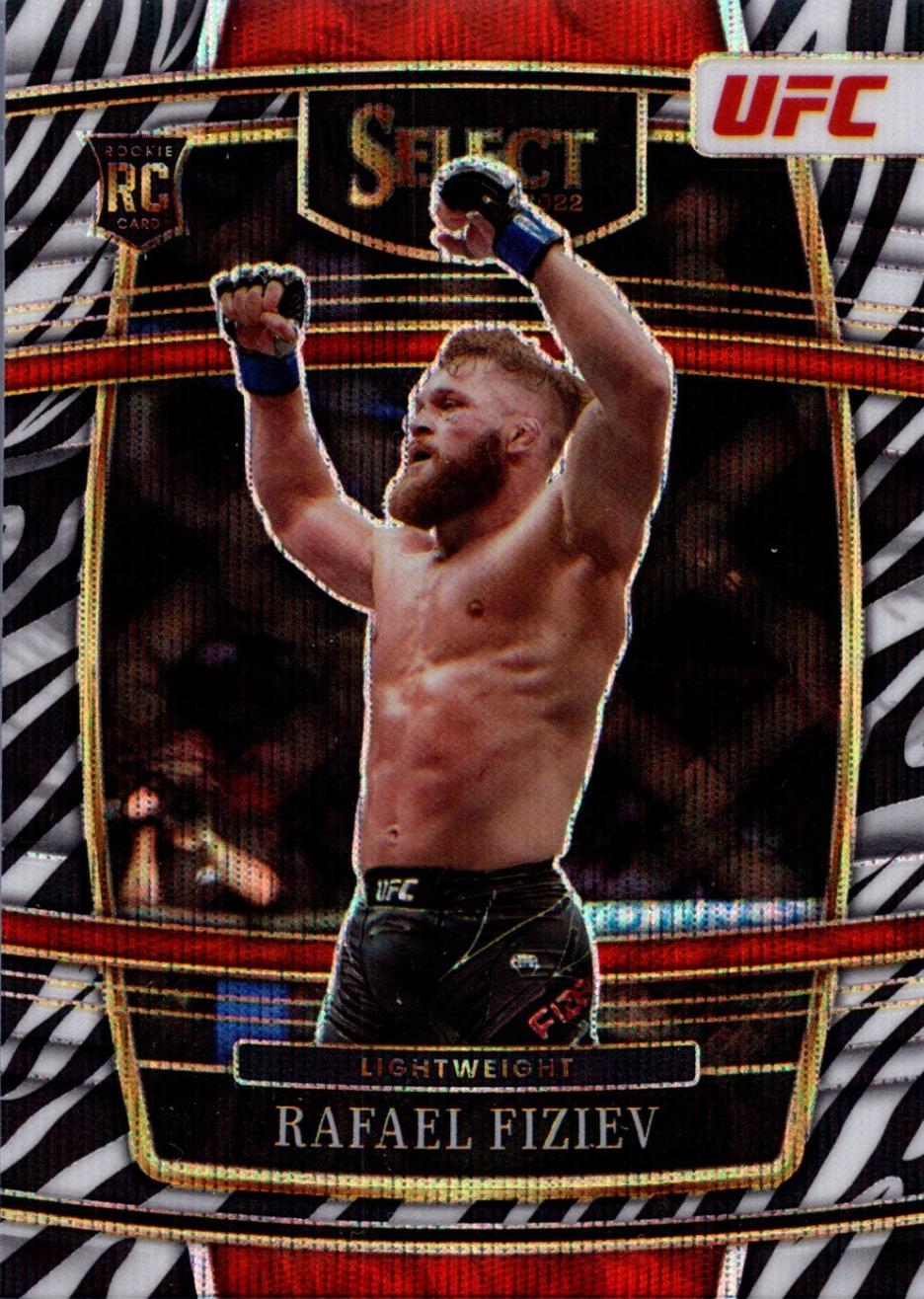 Rafael Fiziev 2022 Panini Select UFC Concourse #41 Zebra
