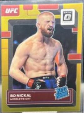 Bo Nickal 2023 Panini Donruss Optic UFC Base #120 Gold
