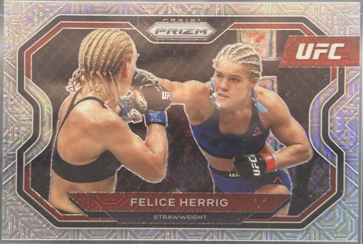 Felice Herrig 2021 Panini Prizm UFC Base #148 Mojo