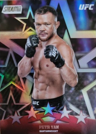 Petr Yan 2025 Topps Stadium Club UFC Special Forces #SF-1 Gold Rainbow