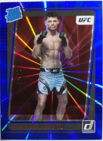Billy Quarantillo 2022 Panini Donruss UFC Base #201 Blue