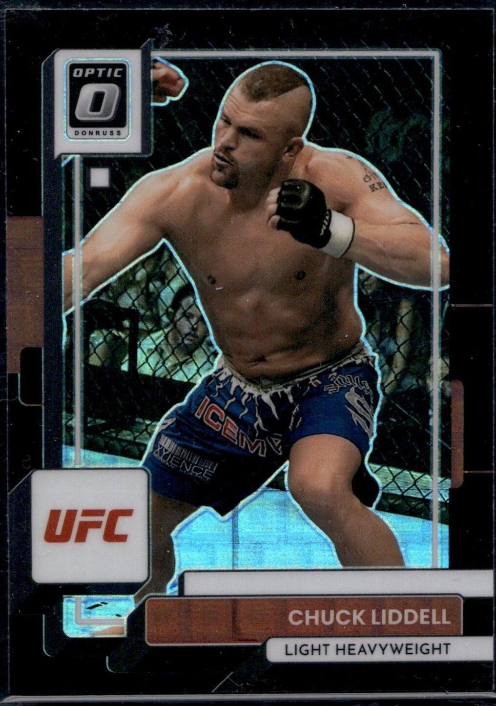 Chuck Liddell 2023 Panini Donruss Optic UFC Base #70 Black Pandora