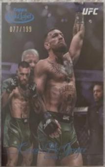 Conor McGregor 2024 Topps Gold Label UFC Base Class I #53 Blue