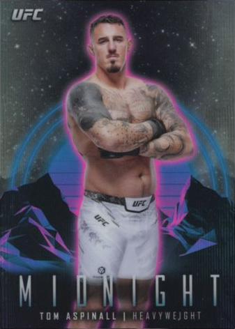 Tom Aspinall 2024 Topps Midnight UFC Base #34 Topps Industry Conference Promo