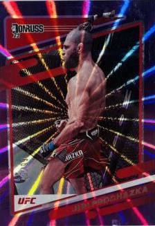 Jiri Prochazka 2022 Panini Donruss UFC Base #81 Purple Laser