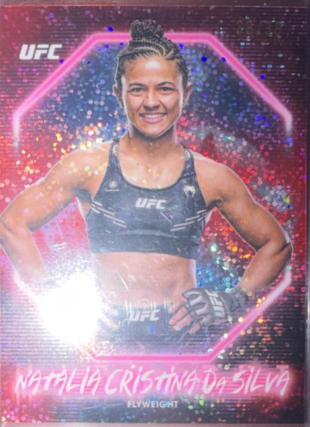 Natalia Silva 2025 Topps Midnight UFC Base #73 Twilight