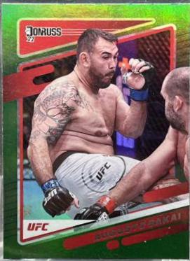 Augusto Sakai 2022 Panini Donruss UFC Base #5 Green