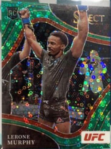 Lerone Murphy 2022 Panini Select UFC Concourse #33 Green Disco