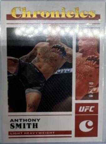 Anthony Smith 2023 Panini Chronicles UFC Base Noir #426 Gold