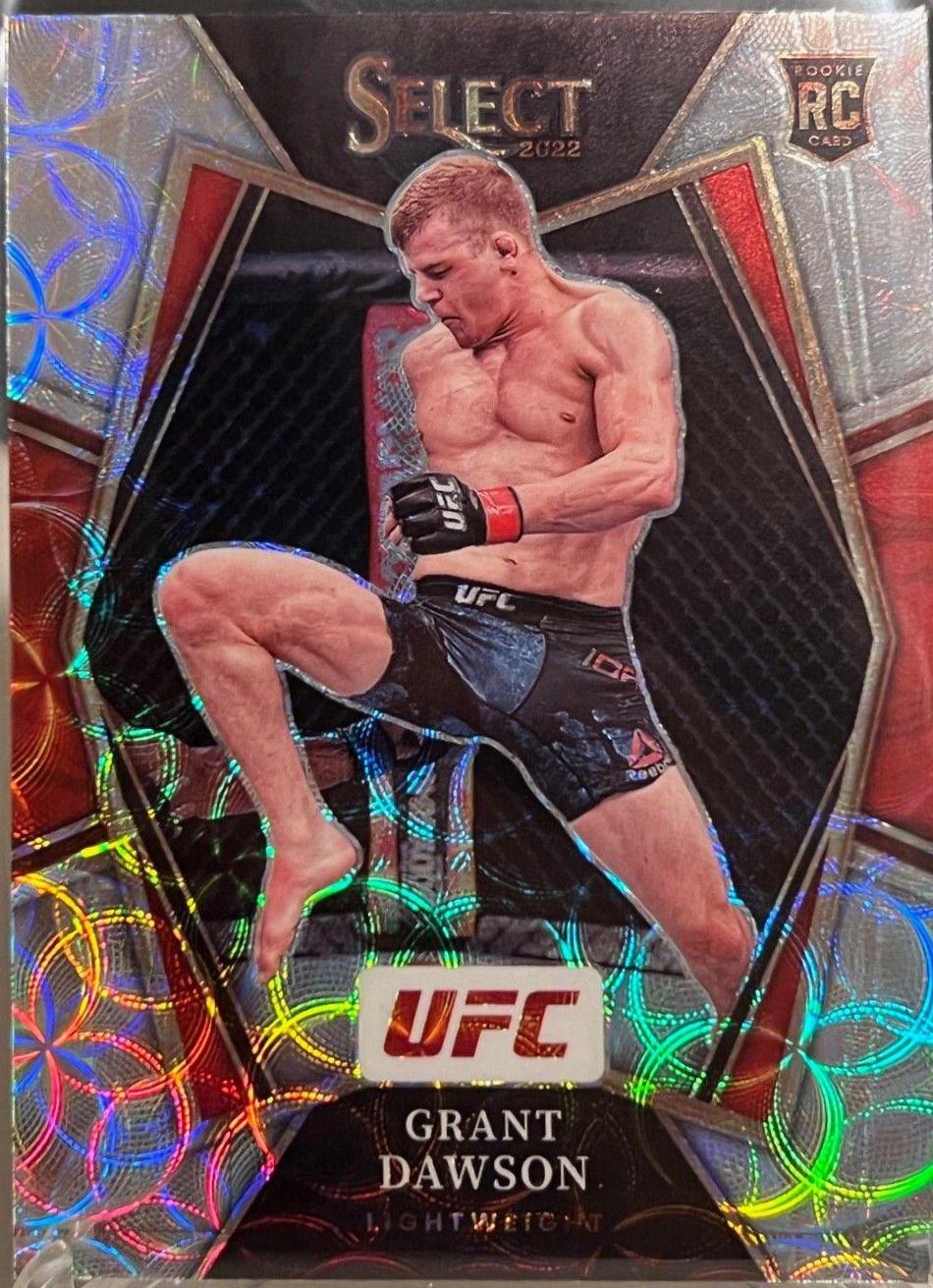 Grant Dawson 2022 Panini Select UFC Premier Level #107 Scope