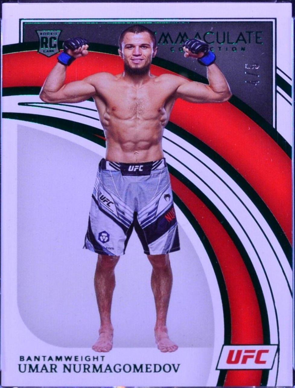 Umar Nurmagomedov 2022 Panini Immaculate UFC Base #91 Green