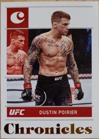 Dustin Poirier 2022 Panini Chronicles UFC Base Chronicles #23 Bronze