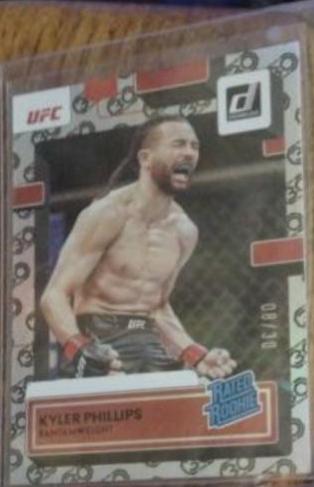 Kyler Phillips 2023 Panini Donruss UFC Base #220 30th Anniversary