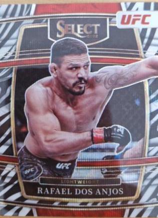 Rafael Dos Anjos 2022 Panini Select UFC Concourse #56 Zebra