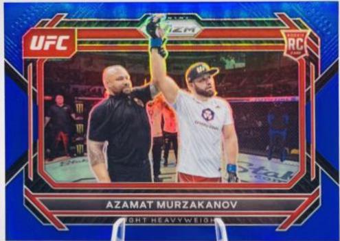 Azamat Murzakanov 2023 Panini Prizm UFC Base #18 Blue