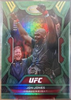 Jon Jones 2023 Panini Chronicles UFC Base Certified #224 Orange