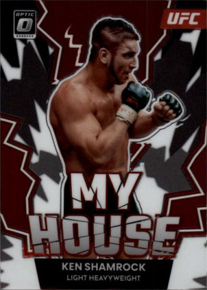 Ken Shamrock 2023 Panini Donruss Optic UFC My House #19 Green